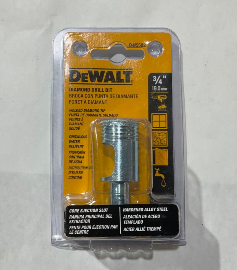 DeWalt DW5582 3/4" Diamond Drill Bit #I-56