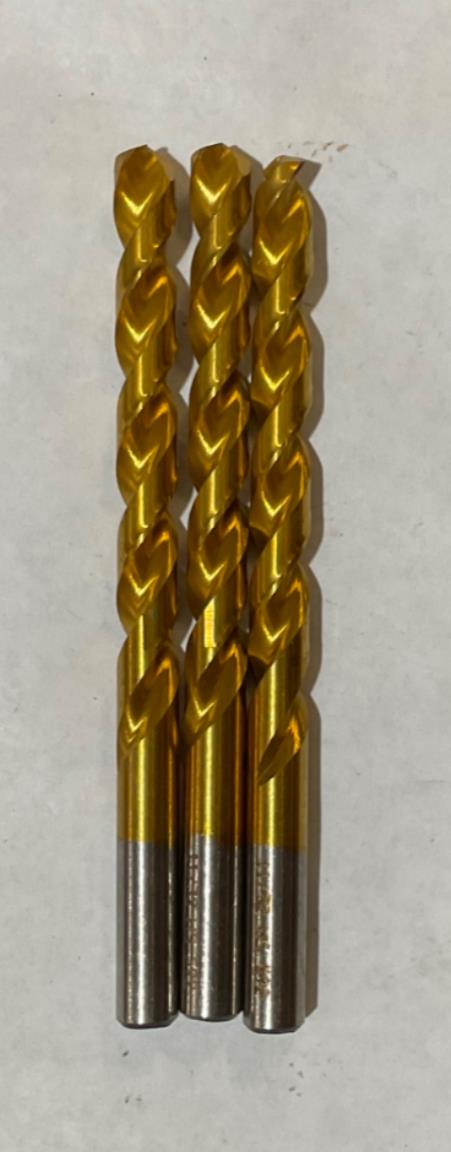 Vermont American 12322 11/32" Titanium drill bit 3pcs #24