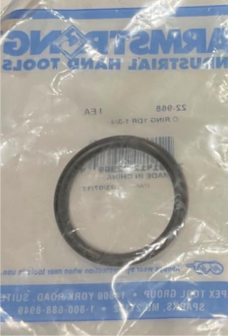 Armstrong 22-968 1” Dr 1-3/4” Impact Socket Retaining O Ring USA