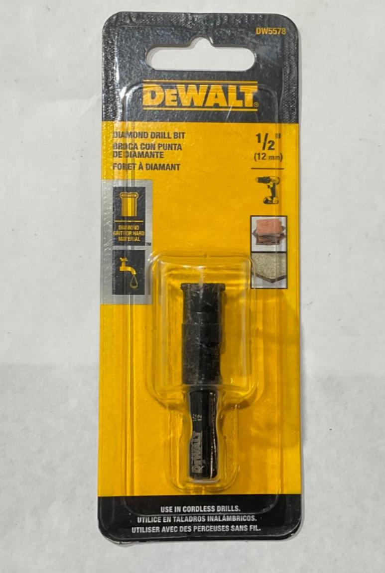 DeWalt DW5578 1/2" Diamond Drill Bit #I-33