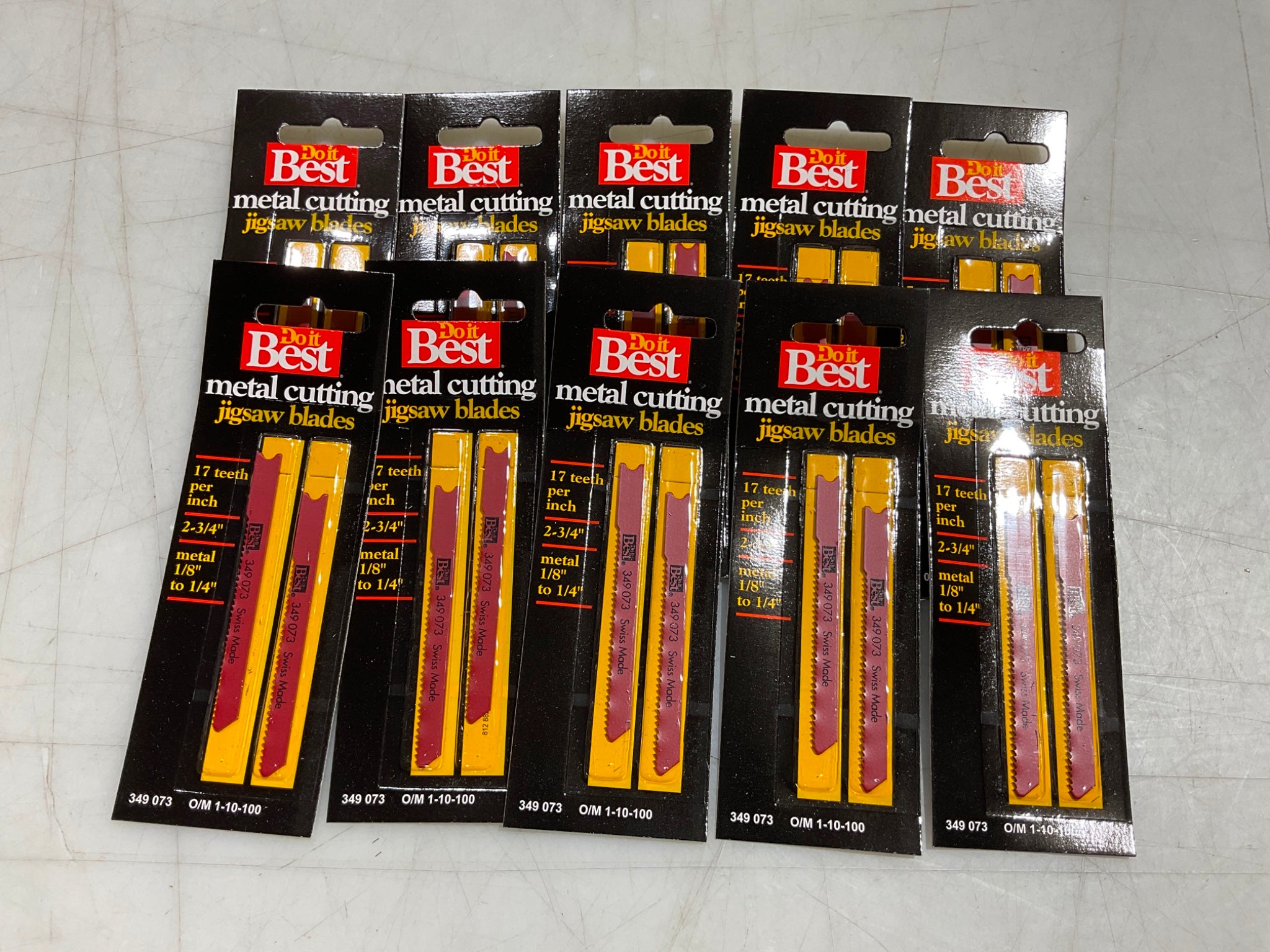 Do it Best 349 073 Metal cutting 17 TPI jigsaw blades 10-2pks  #S-50