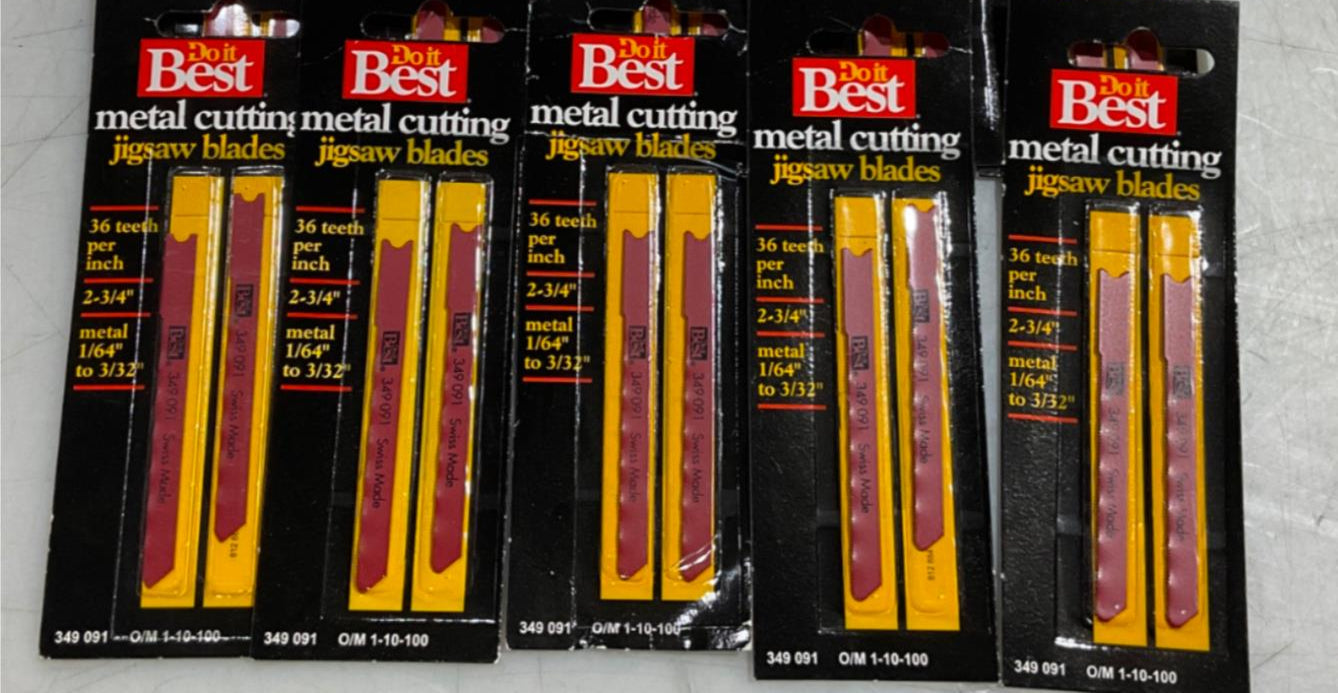 Do it Best 349 091 Metal cutting 36 TPI jigsaw blades 10-2pks  #S-52