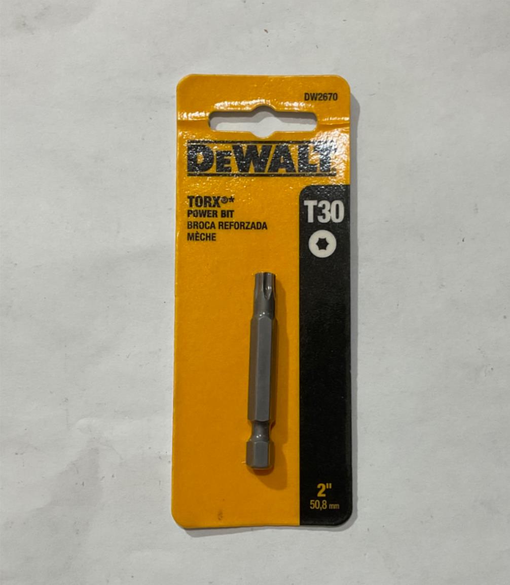 DEWALT DW2670 T30 Power Bit 2-Inch Star Power Bit  #I-78