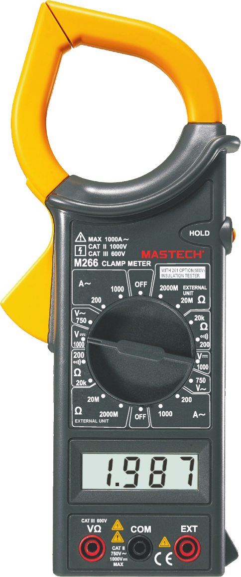 Mastech MS266 Digital Clamp Meter 750V