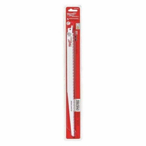 Milwaukee Tool 48-00-5017 12" 6 Tpi Sawzall Blades (5 Pk)