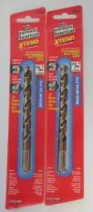 Vermont American 12752 25/64" XTEND Fractional Drill Bit 2PCS