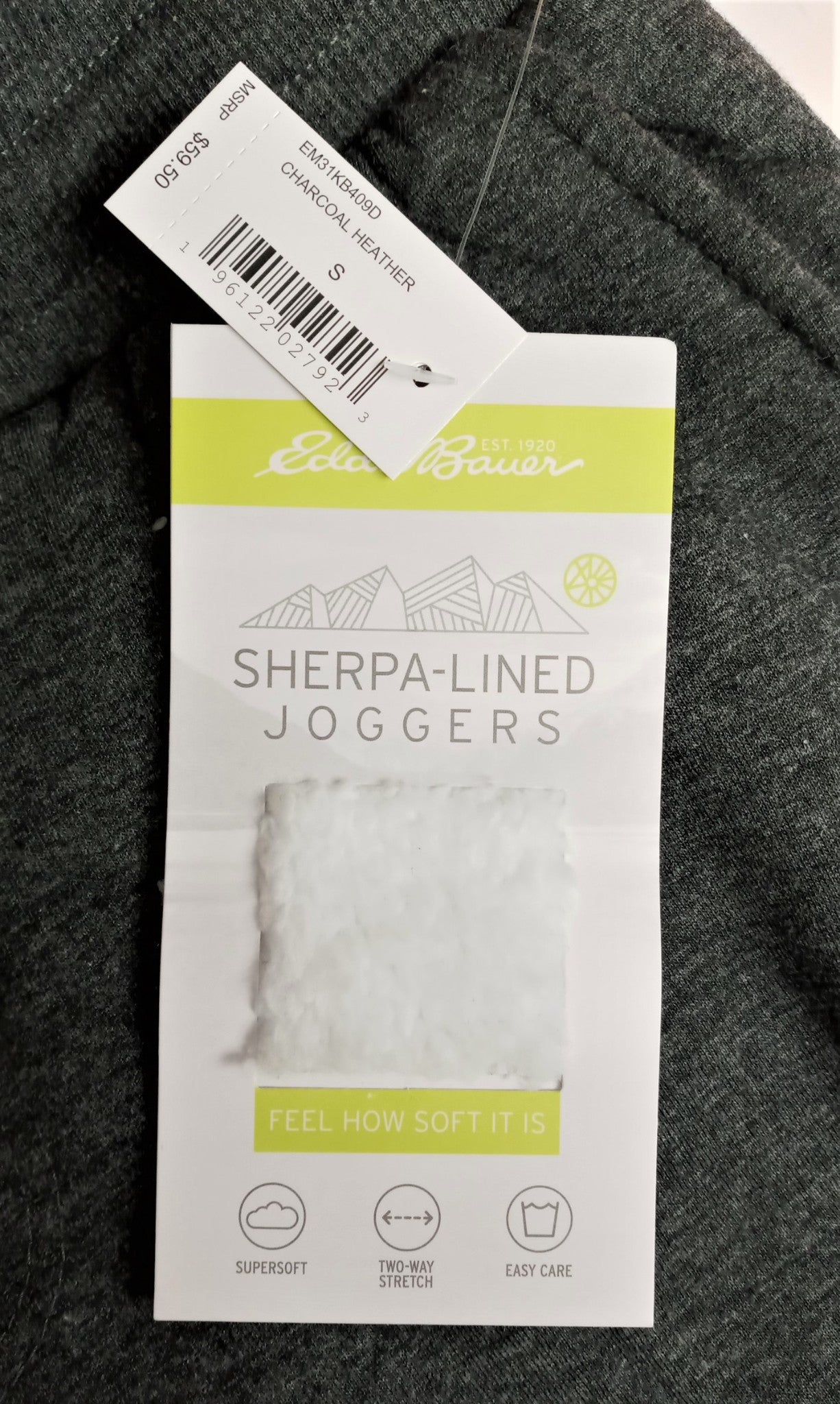 Eddie bauer discount sherpa lined joggers