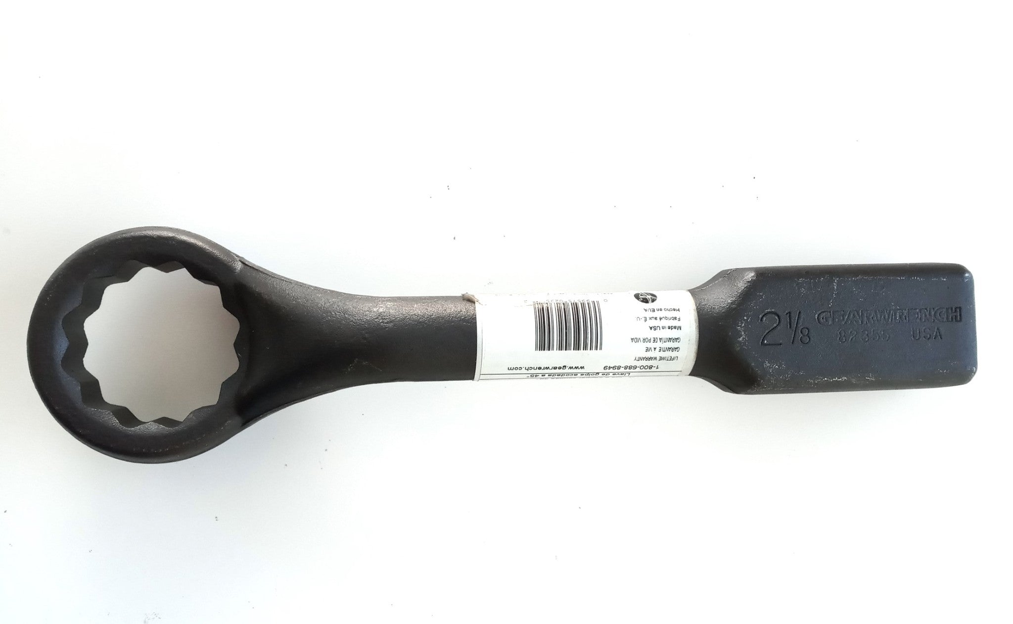 GEARWRENCH 82355 2-1/8" Offset Striking Wrench 45° 12 Point USA