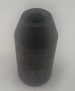 Armstrong 21-218 3/4" Drive 9/16" Deep Impact Socket 6pt. USA