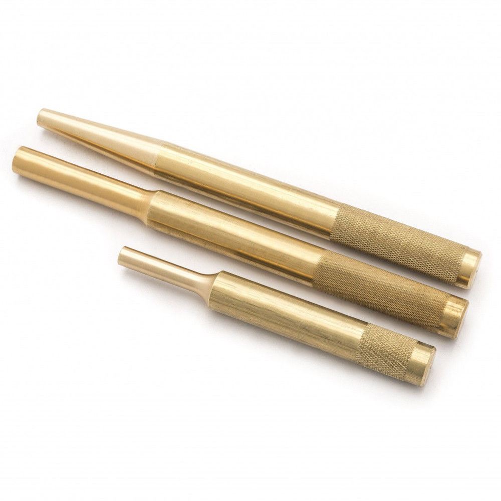 GearWrench 70-546G 3pc Brass Pin Punch Set USA