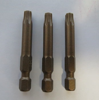 Bosch 345578 T30 Torx Power Bit 1-15/16" OAL (3 Pieces) USA