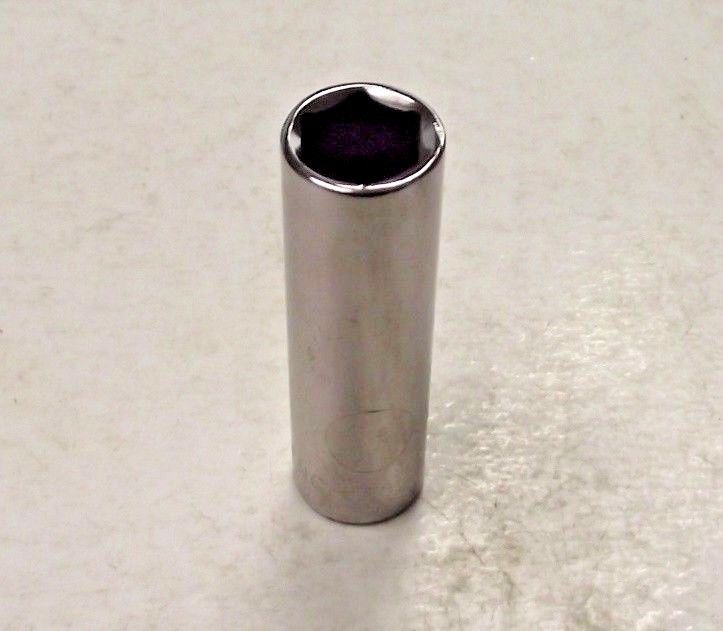 Gearwrench 80146 1/4" Drive 6 Point Deep Metric Socket 11mm