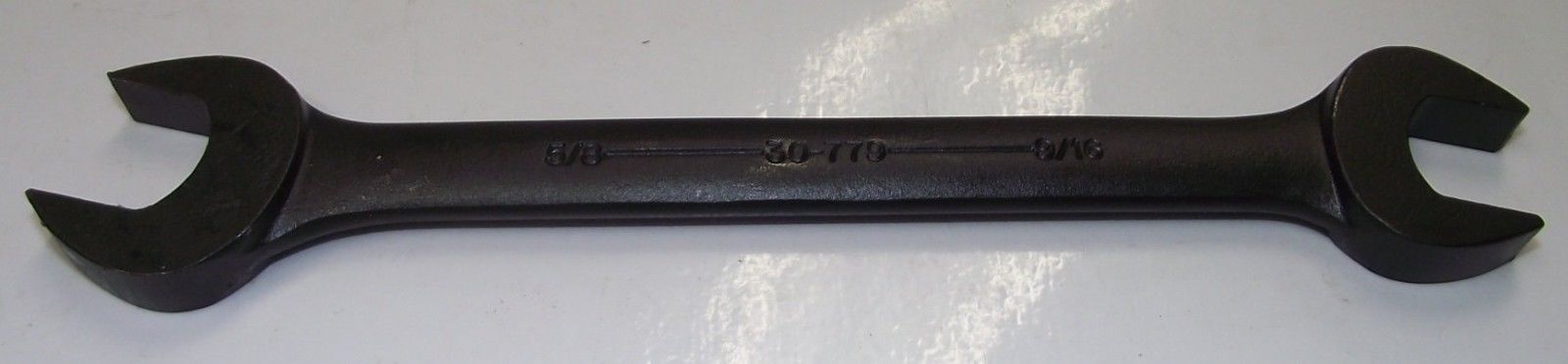 Armstrong 30-779 Black Oxide Open End Wrench 9/16 x 5/8" Made in the USA