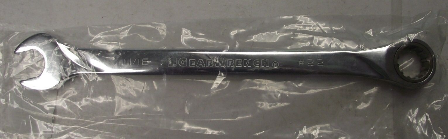 GearWrench 85562 #22 x 11/16" XL Spline Comb Ratcheting