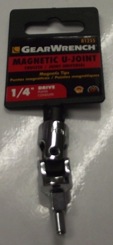 GearWrench 81255 1/4' Drive Magnetic U-Joint