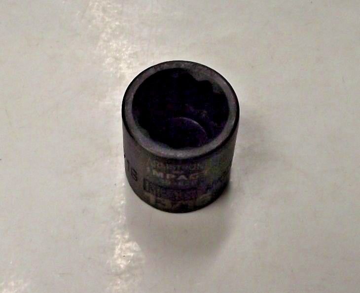 Armstrong 19-826 3/8" Drive 13/16" 12 Point Impact Socket USA