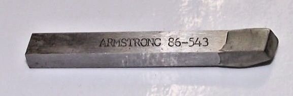 Armstrong Tools - 86-543 - Ground-to-form Tool Bit 1/4" x 1/4" USA