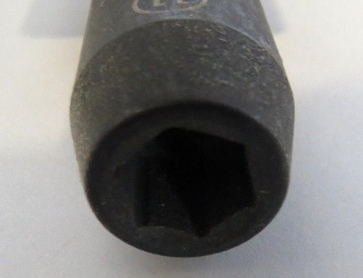 Gearwrench 84523D 11 mm Impact 6 Pt. Metric Socket 1/2" Drive