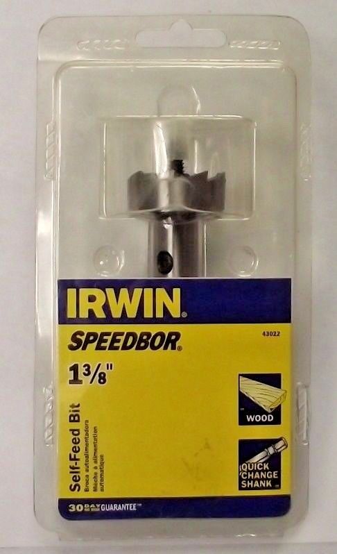 Irwin Speedbor 43022 1-3/8" Self Feed Drill Bit