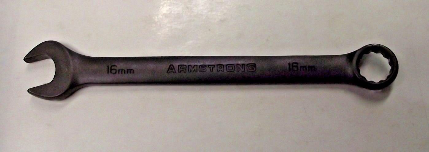 Armstrong 56-316A 16mm 12 Point Black Oxide Combination Wrench USA