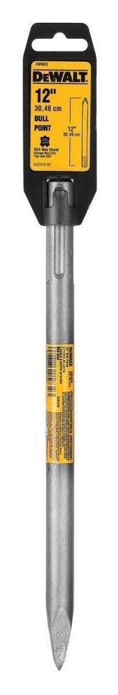 Dewalt DW5832 12" SDS Max Bull Point Chisel USA