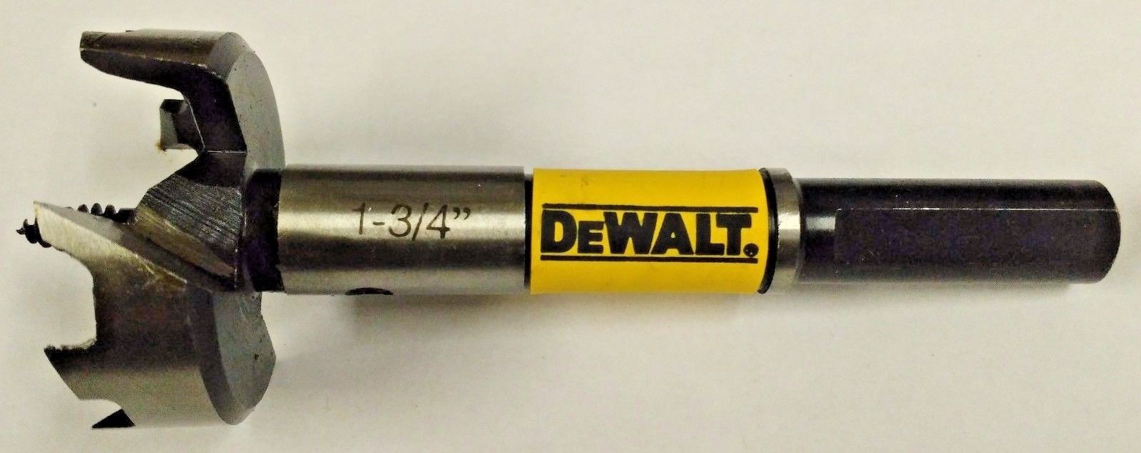 DeWalt DW1635 1-3/4" Self-Feed Wood Bit 7/16" Shank