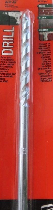 Black and Decker 16733 5/16 Masonry Drill Bit 2pcs.