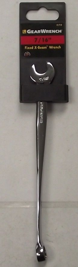 GearWrench 81718 7/16" X-Beam Combination Wrench