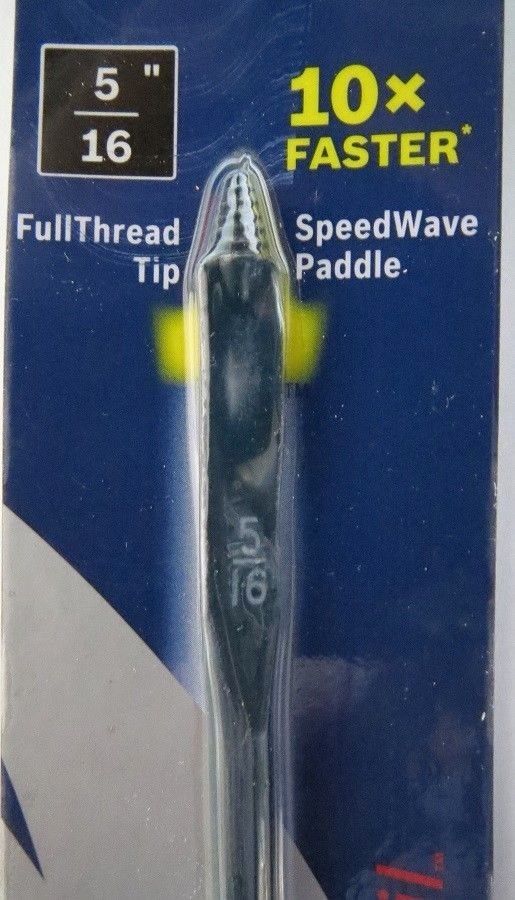 Bosch DSB1002 5/16" X 6" Daredevil Spade Bit 3 Packs