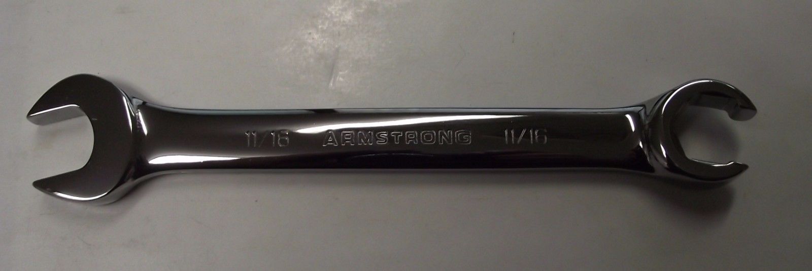 Armstrong 28-222 11/16" Full Polish Flare Nut Combination Wrench USA