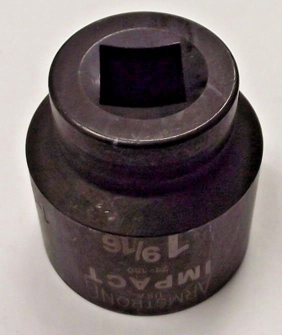 Armstrong 21-150 1-9/16" 3/4" Drive 12 Point Impact Socket USA