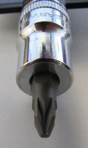 GearWrench 80470 #2 Pozidriv Screwdriver Bit Socket 3/8" Drive