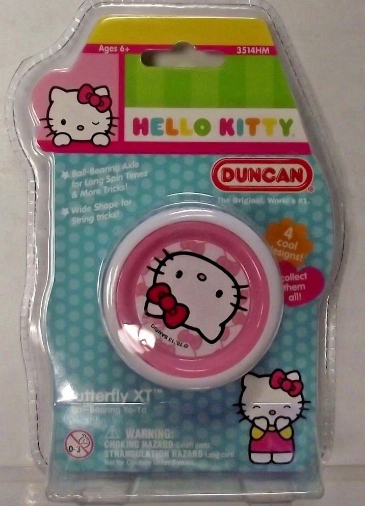 Duncan Hello Kitty 3514HM-White Butterfly XT YoYo Ball Bearing Axle