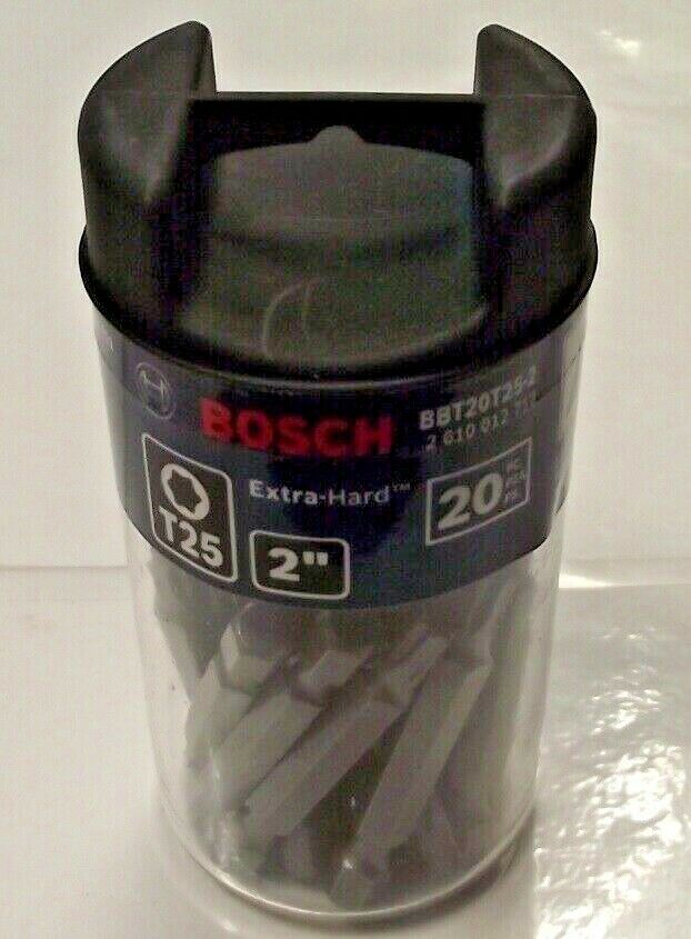 Bosch BBT20T25-2 T25 x 2" Power Screw Bit 20pcs.