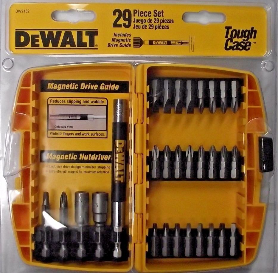 Dewalt DW2162 29 Piece Screwdriving And Nutdriving Set #B2