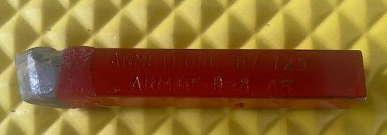 Armstrong 87-725 Tool Steel Cut Carbide Grade A5 D-8 USA