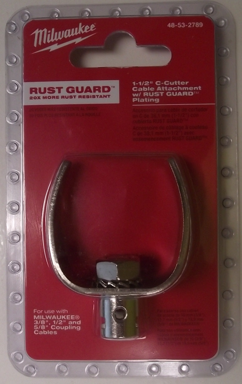 Milwaukee 48-53-2789 1-1/2" C-Cutter With Rust Guard