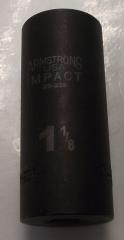 Armstrong 20-236 Deep Impact Socket 1/2" Drive 6pt. 1-1/8" USA