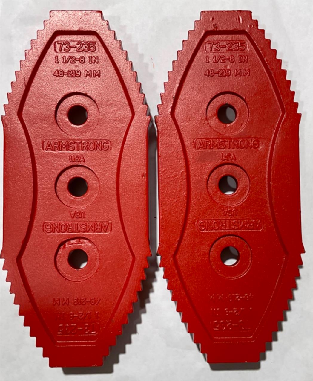 Armstrong 95-216 pair of jaws for 73-235