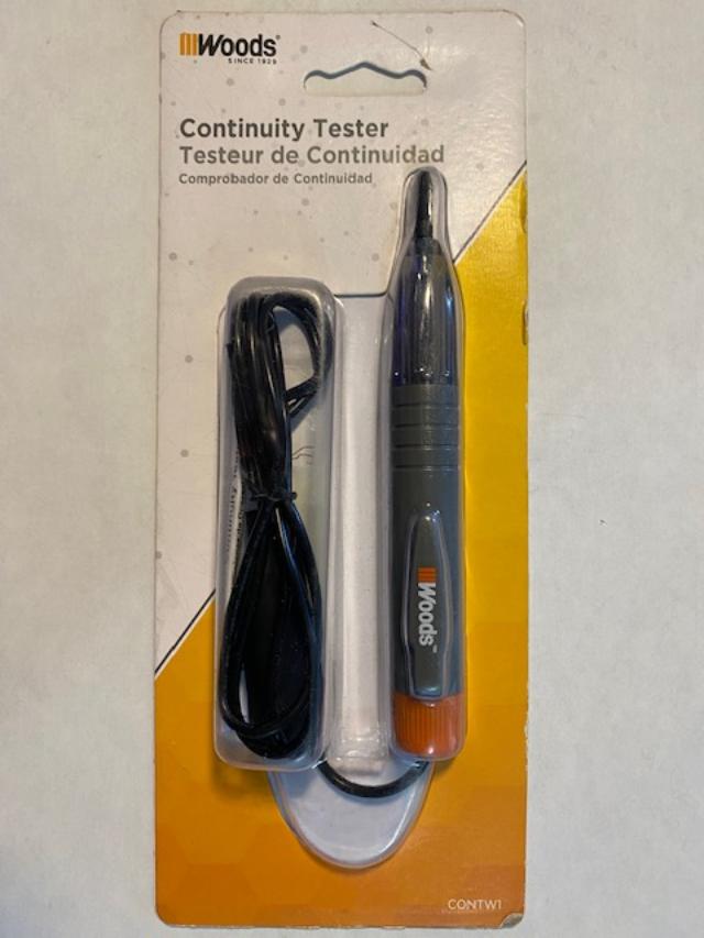 Woods CONTW1 Continuity Tester