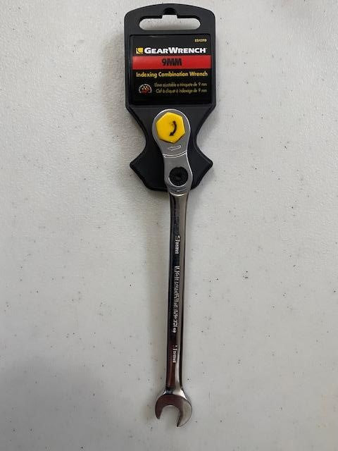 GEARWRENCH 85439D Indexing Ratcheting Combination Wrench 9mm, 12 Point